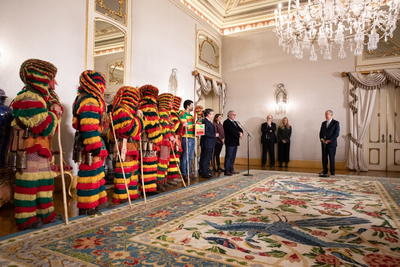 Caretos no Palácio de Belém, fotografia 5 de 15