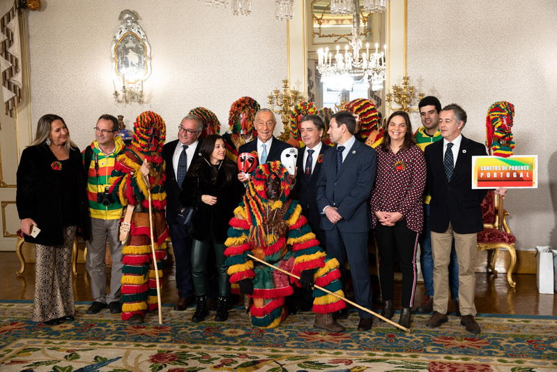 Caretos no Palácio de Belém, fotografia 1 de 15