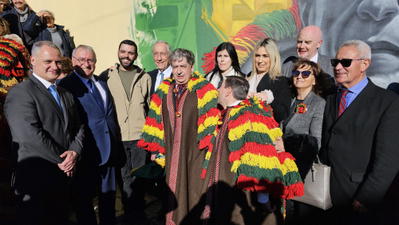 Marcelo inaugura Mural em Podence, fotografia 14 de 32