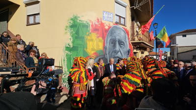 Marcelo inaugura Mural em Podence, fotografia 11 de 32