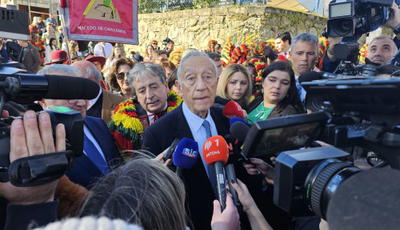 Marcelo inaugura Mural em Podence, fotografia 30 de 32
