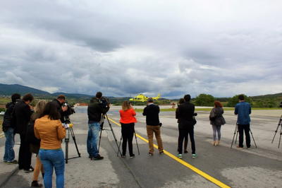 Helicóptero em Macedo, fotografia 2 de 36