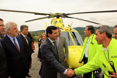 Helicóptero em Macedo, fotografia 9 de 36