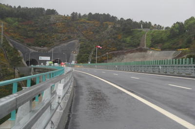 Aberto o Túnel do Marão, fotografia 49 de 51