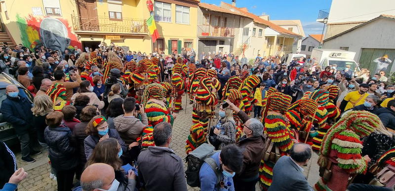 Podence é nestes dias de carnaval o centro de Portugal