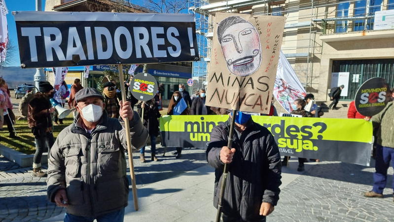 Montalegre manifestou-se na rua contra as minas