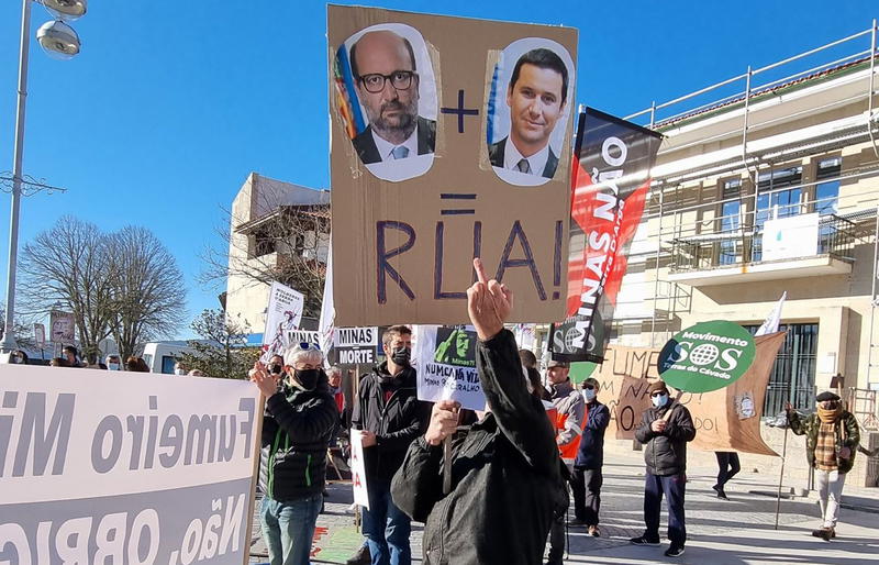 Montalegre manifestou-se na rua contra as minas