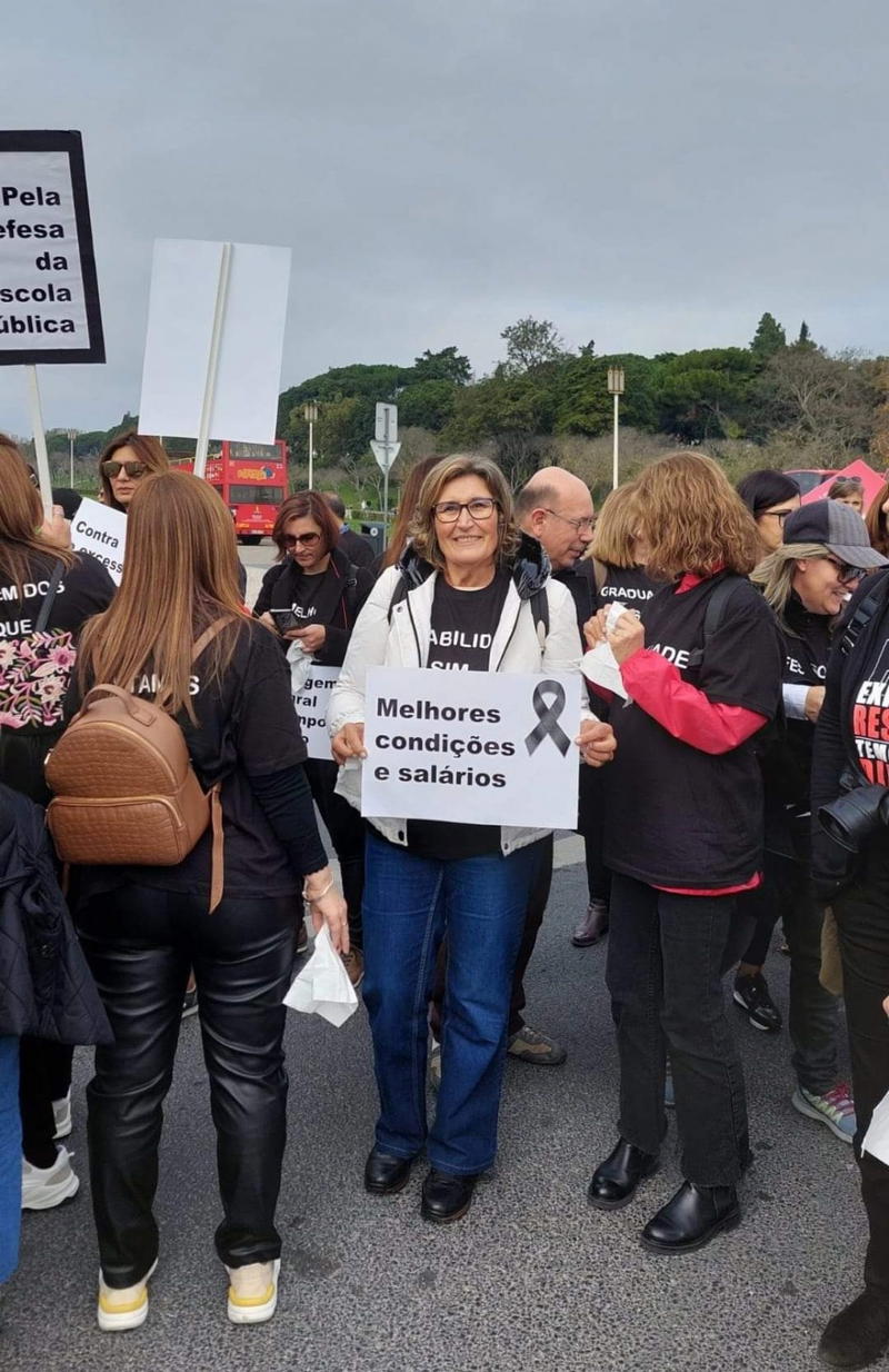 Professores transmontanos juntam-se aos colegas em Lisboa