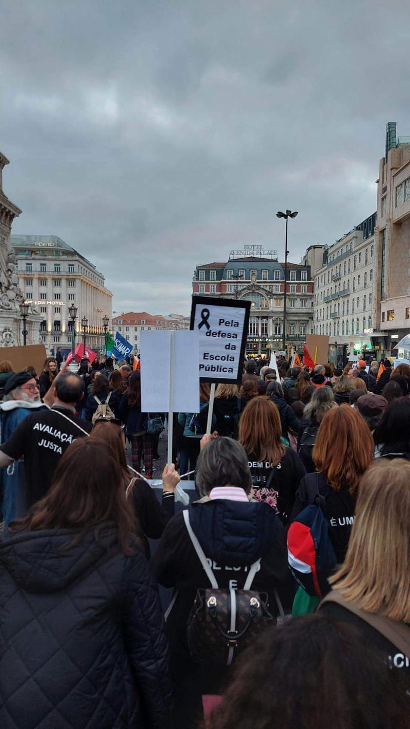 Professores transmontanos juntam-se aos colegas em Lisboa