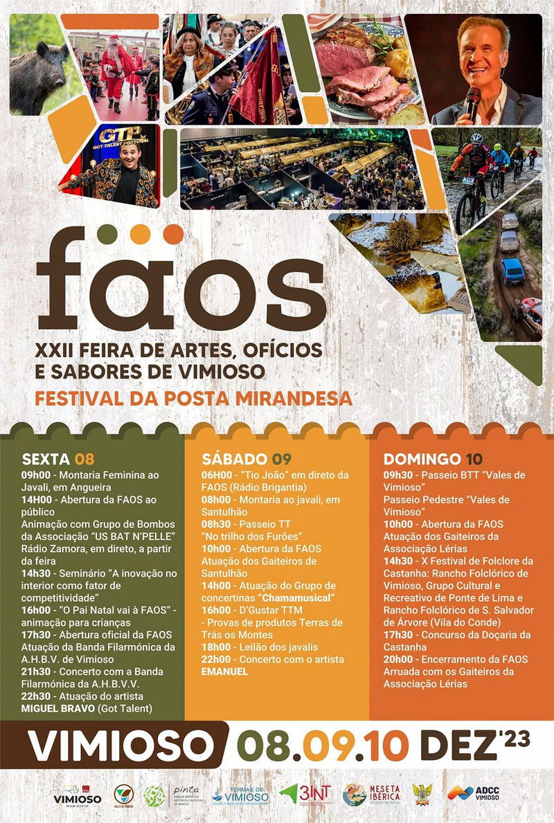 Feira de Artes, Ofícios e Sabores de Vimioso com 100 expositores