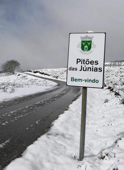 Distrito de Vila Real sob aviso amarelo devido à queda de neve