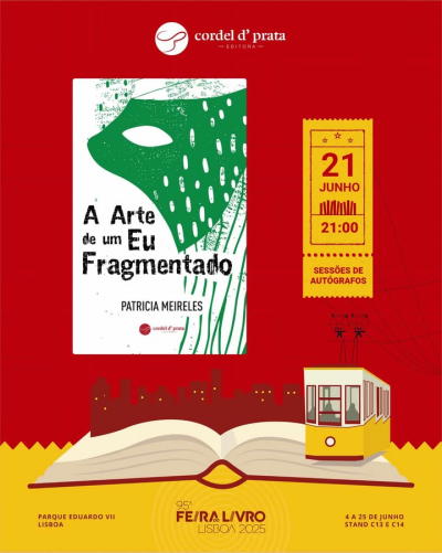 Patricia Meireles lança o livro “A Arte de um Eu fragmentado”,