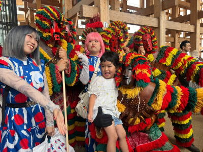Caretos de Podence encantam Japão na Expo Osaka