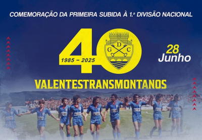 Chaves assinala subida histórica de 1985 com homenagem aos seus protagonistas
