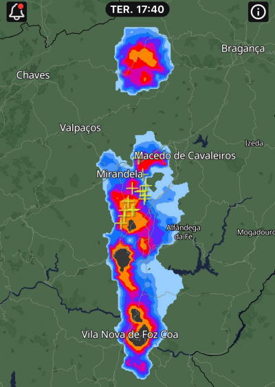 Vento extremo provocou danos em oito aldeias do concelho de Mirandela