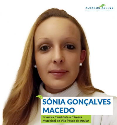 Sónia Macedo encabeça lista da CDU à Câmara de Vila Pouca de Aguiar