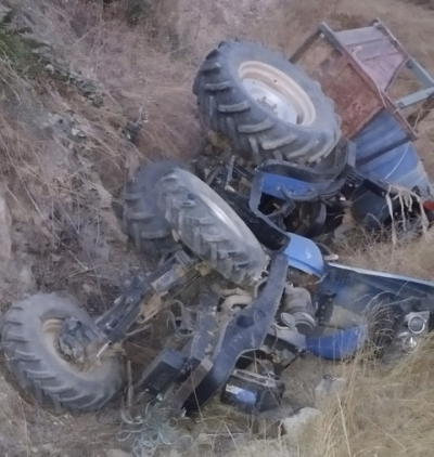 Acidente de trator faz um ferido grave em São Pedro de Veiga de Lila