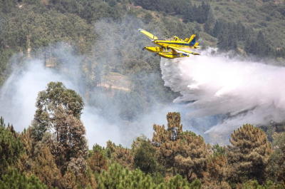 Reativação em Montalegre mobiliza 109 operacionais e 4 meios aéreos