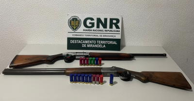 Dois idosos detidos em Mirandela por caça em área de proteção