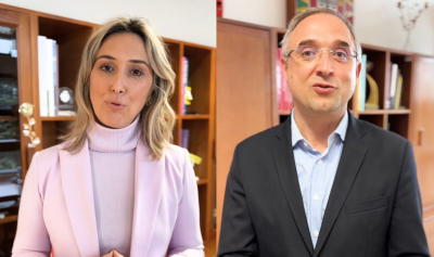 Isabel Ferreira apresentou o novo diretor do Brigantia Ecopark, Jorge Humberto Sampaio