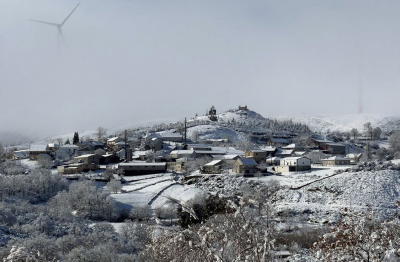 Nevou em Trás-os-Montes neste primeiro dia de inverno