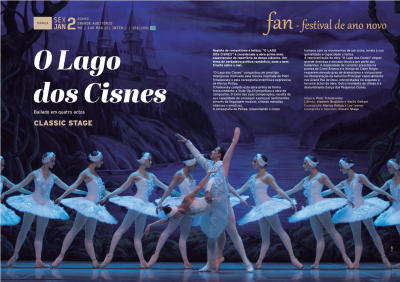 FAN – Festival de Ano Novo, o ano começa com o Lago dos Cisnes