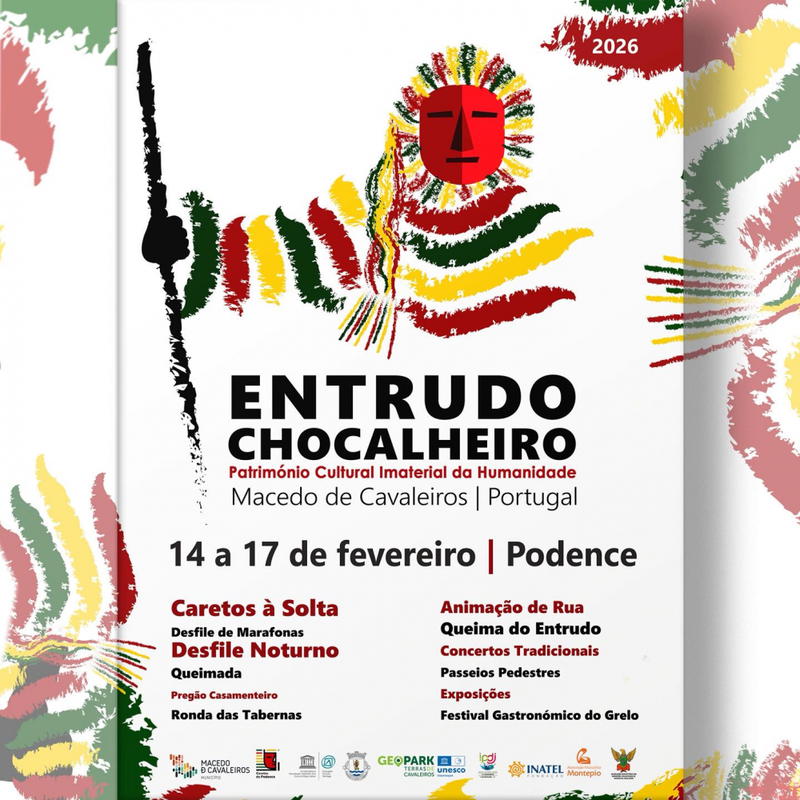 Entrudo Chocalheiro de 14 a 17 de fevereiro 2026