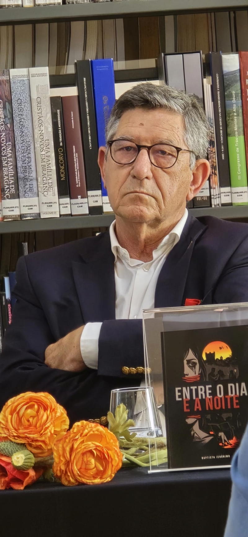 Lançamento do livro “Entre o Dia e a Noite” de Baptista Jerónimo.