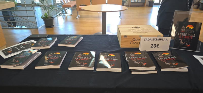 Lançamento do livro “Entre o Dia e a Noite” de Baptista Jerónimo.
