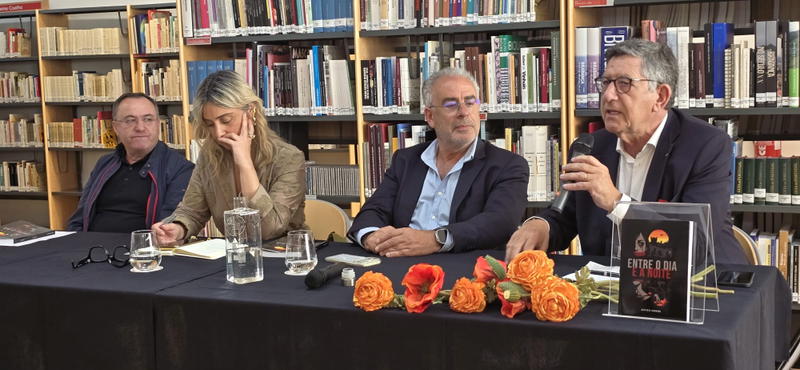 Lançamento do livro “Entre o Dia e a Noite” de Baptista Jerónimo.