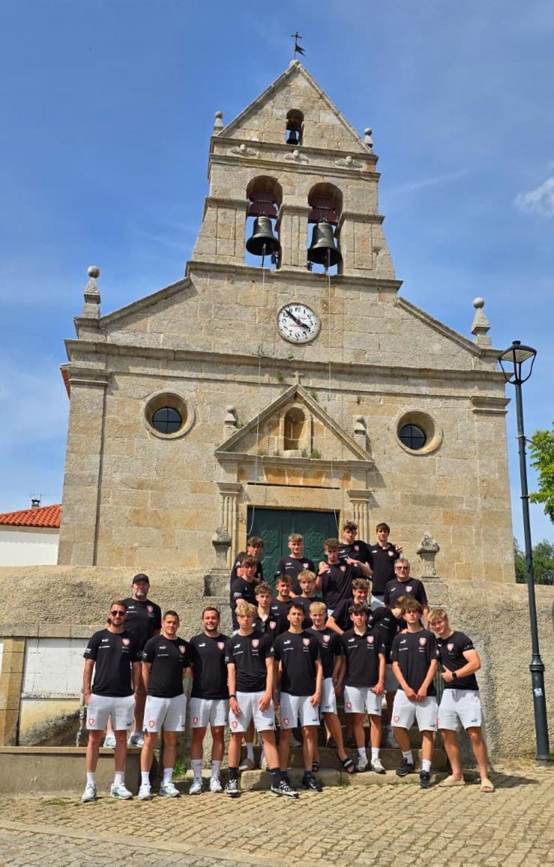 Seleções Sub-16 visitam Podence durante o Torneio de Desenvolvimento da UEFA