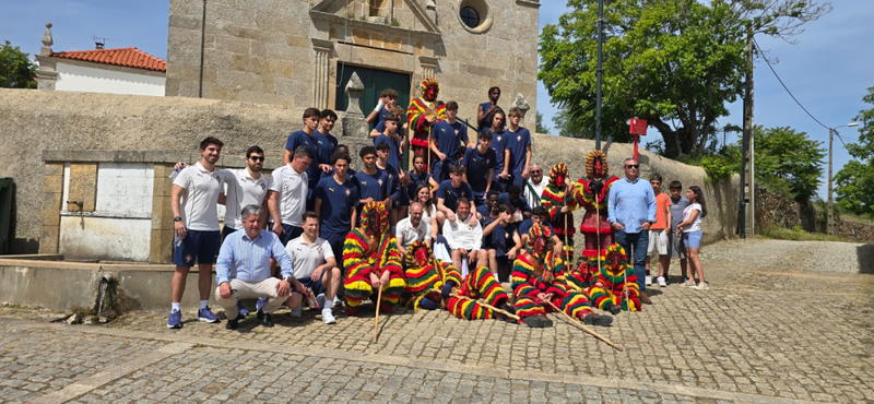Seleções Sub-16 visitam Podence durante o Torneio de Desenvolvimento da UEFA
