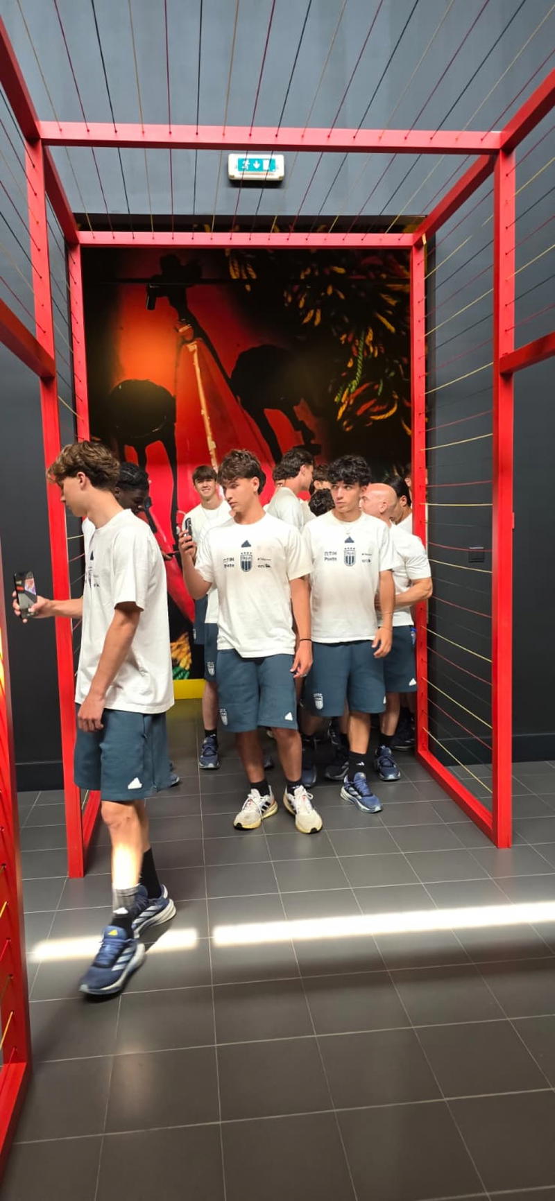 Seleções Sub-16 visitam Podence durante o Torneio de Desenvolvimento da UEFA