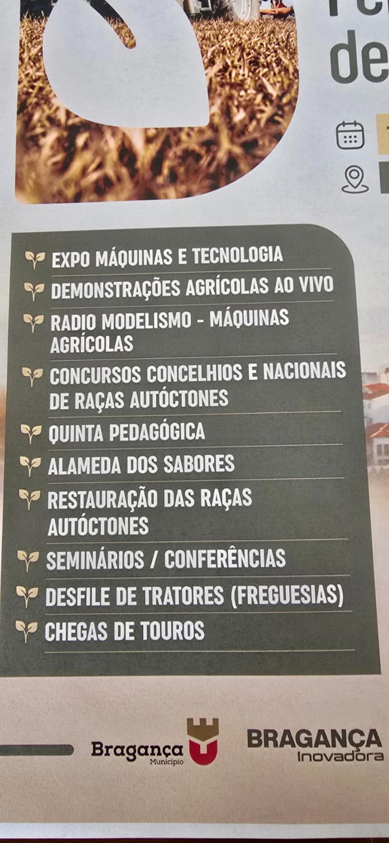 1ª Feira Agrícola de Bragança de 18 a 21 de junho, na Quinta da Trajinha