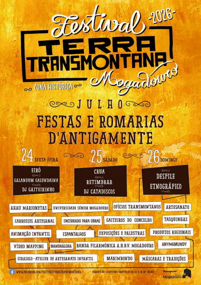 Festival Terra Transmontana em Mogadouro celebra as Festa e Romarias D’ Antigamente