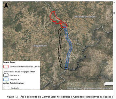 Consulta pública para projeto de central fotovoltaica em Mogadouro com 246 participações