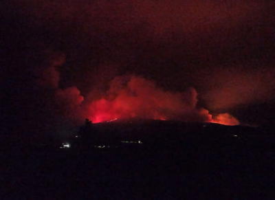 Cinco bombeiros feridos no fogo de Vinhais