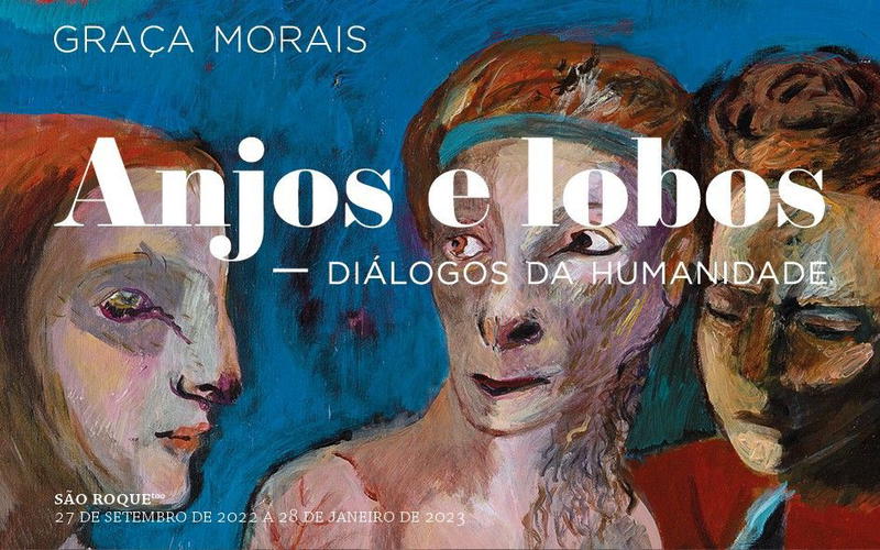 Pintora Graça Morais revela inéditos nas 72 obras da exposição “Anjos e Lobos"