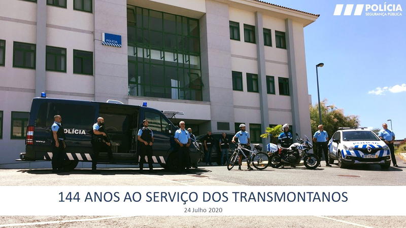 Bragança da PSP comemorou hoje 144 anos de existência