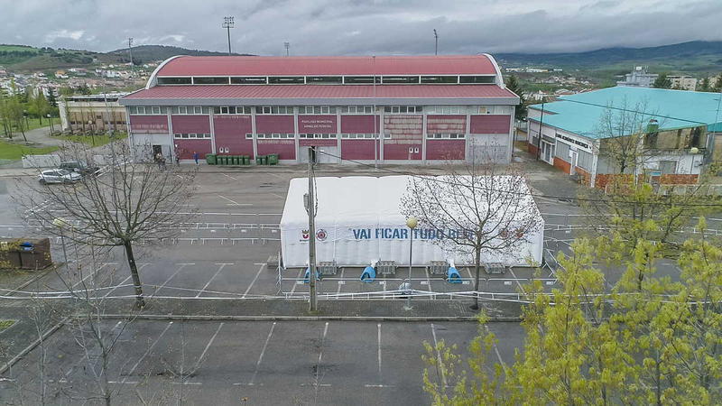 Bragança com mais 74 camas para mitigar efeitos da pandemia na região