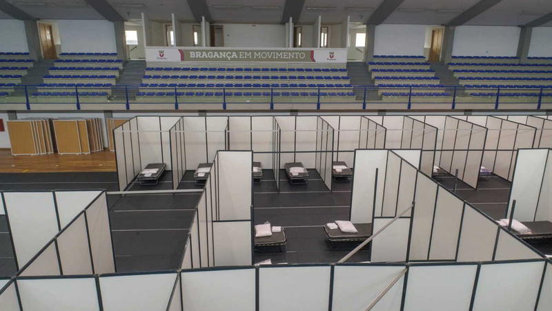 Bragança com mais 74 camas para mitigar efeitos da pandemia na região