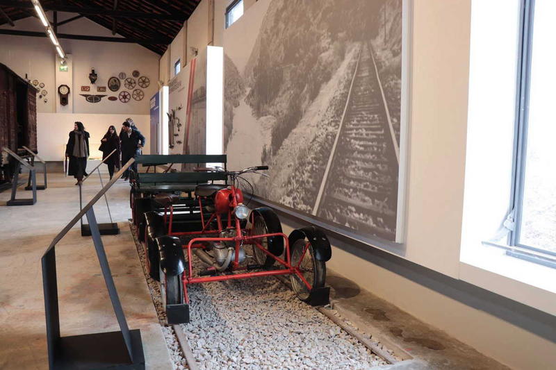 Inauguração do Museu Ferroviário em Bragança 
