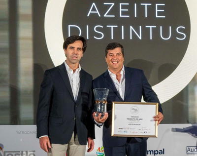 Azeite Distintus distinguido com o produto do ano