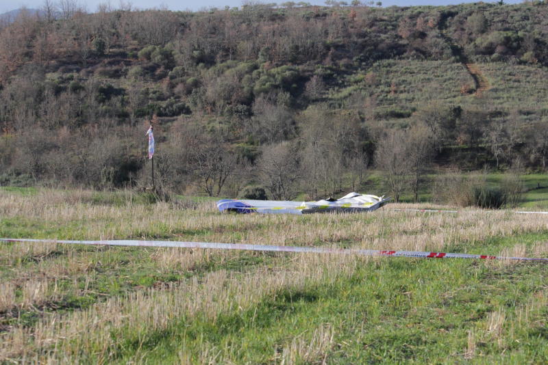 Avião que caiu em Bragança sofreu “falha estrutural catastrófica” da asa direita