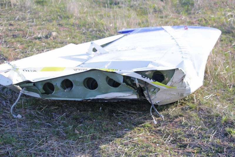Avião que caiu em Bragança sofreu “falha estrutural catastrófica” da asa direita