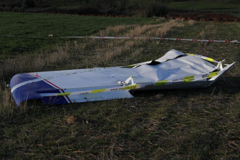 Avião que caiu em Bragança sofreu “falha estrutural catastrófica” da asa direita