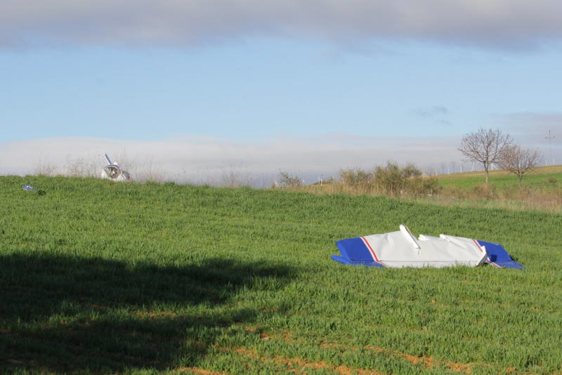 Avião que caiu em Bragança sofreu “falha estrutural catastrófica” da asa direita