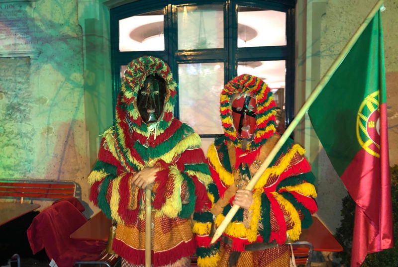 Caretos de Podence, no festival europeu de Máscaras na Suíça