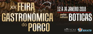 XX Feira Gastronómica do Porco de Boticas, de 12 a 14 de janeiro
