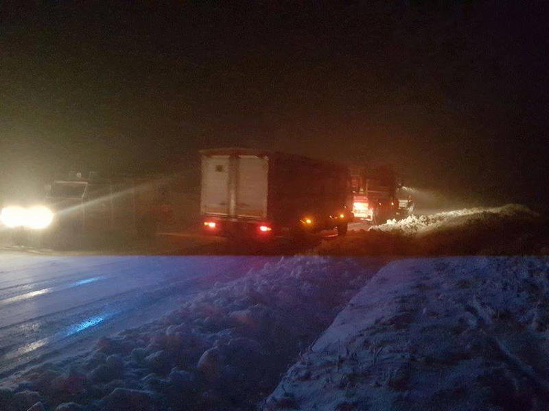 A24 cortada entre Vila Real e Vila Pouca de Aguiar devido à neve
